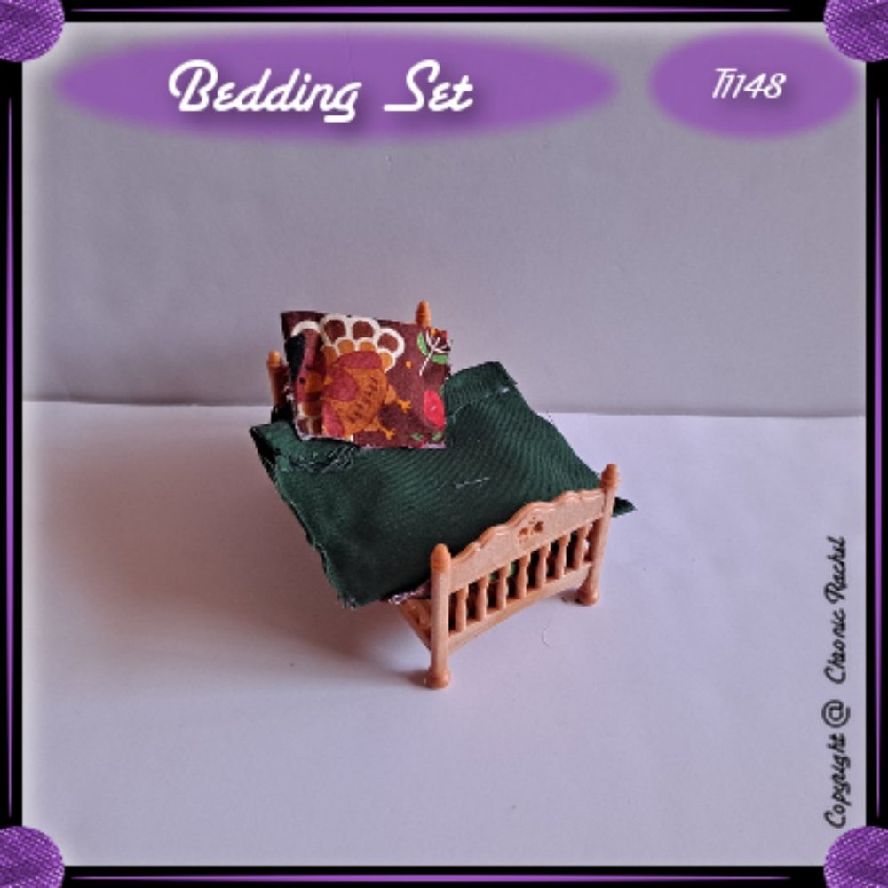 3-Pack Thanksgiving Green Bedding - Picture 3 of 5